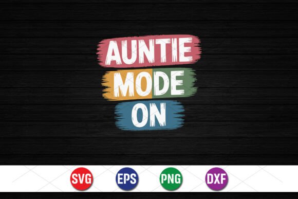 Auntie Mode On Typography Design
