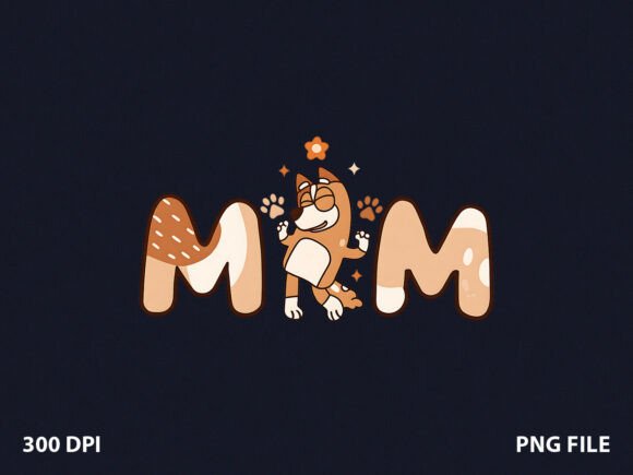 Cute Dancing Dog Mom T-Shirt Graphics