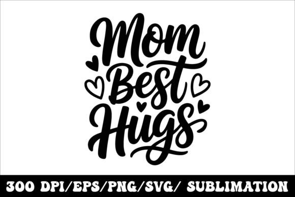 Cute Mother’s Day Typography Design Graphics
