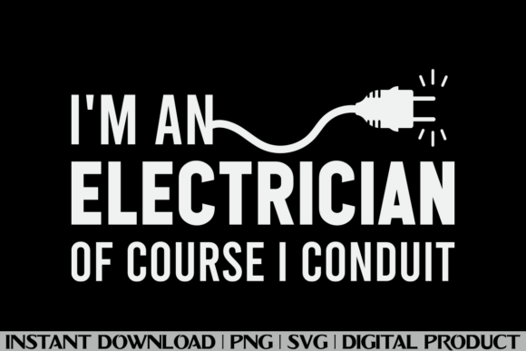 I M an ELECTRICIAN Electrical Worker Tee