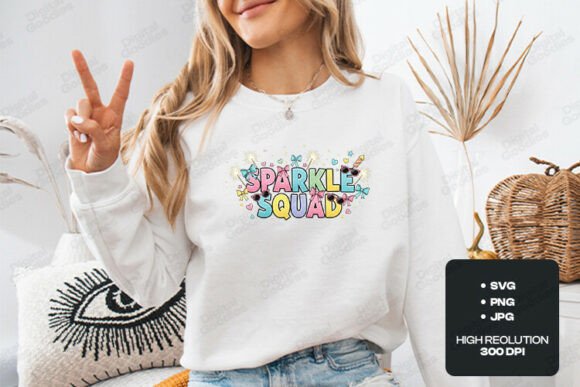 Sparkle Squad Cute Party SVG Review