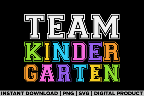Team Kindergarten Teacher Graduation Tee: Graphics and T-Shirt Designs