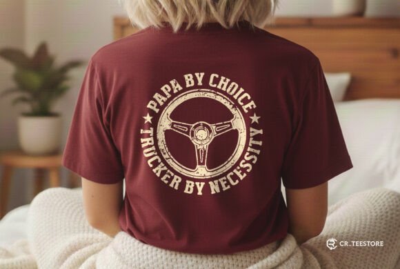Trucker Dad Papa by Choice Svg: Graphics for T-Shirt Designs
